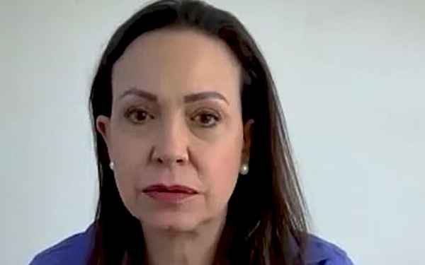 María Corina: «Maduro le teme a todo aquel demócrata que cumpla con su palabra»