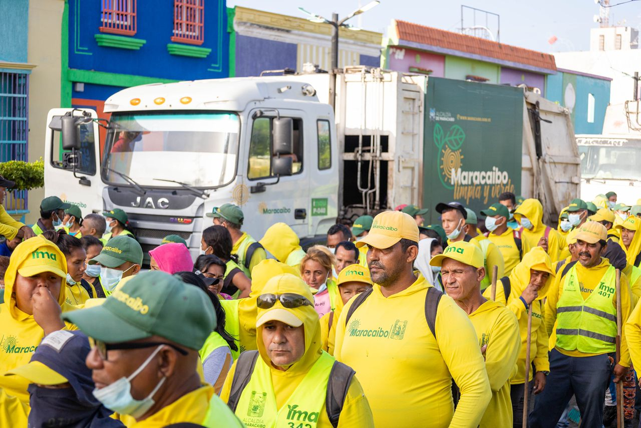 1.200 toneladas de desechos recolectó la Alcaldía de Maracaibo en operativo especial de limpieza y saneamiento por Navidad 2024