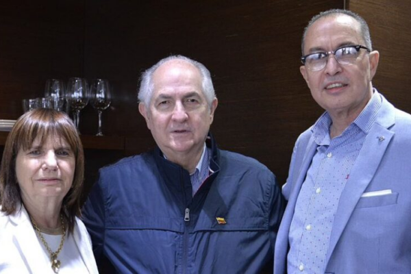 Antonio Ledezma llama a los venezolanos en Argentina a recibir a Edmundo González