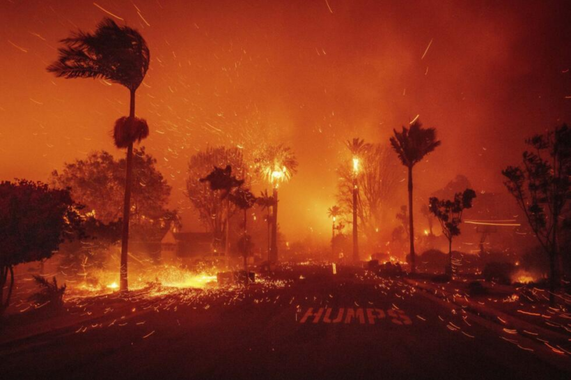 Los Ángeles afectada por incendios