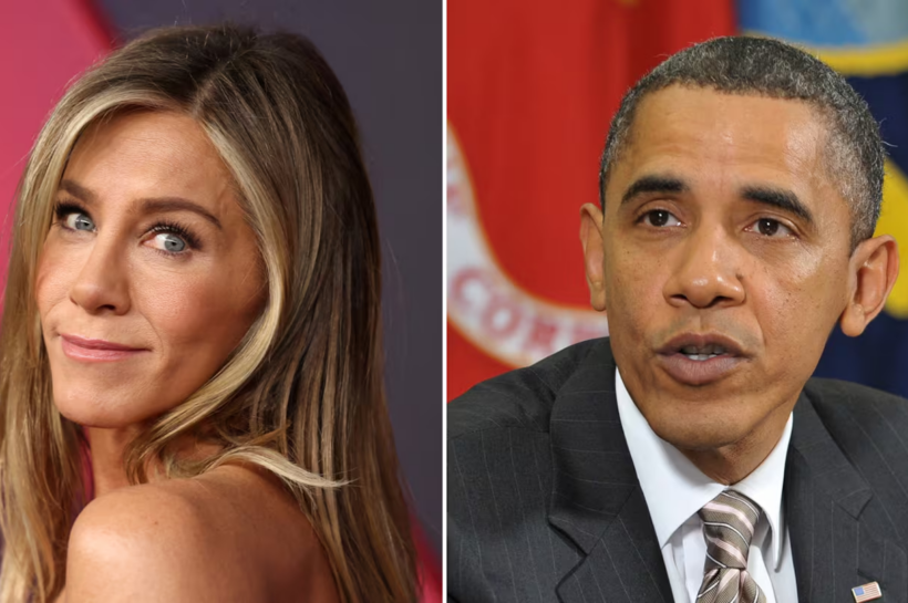 Jennifer Aniston desmiente rumores de romance con Barack Obama