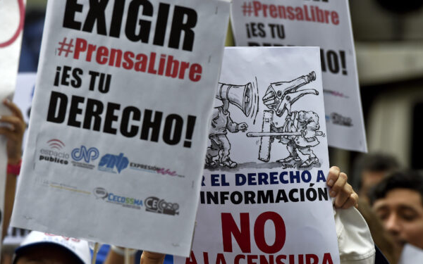 RELE condenó la represión contra la prensa en Venezuela