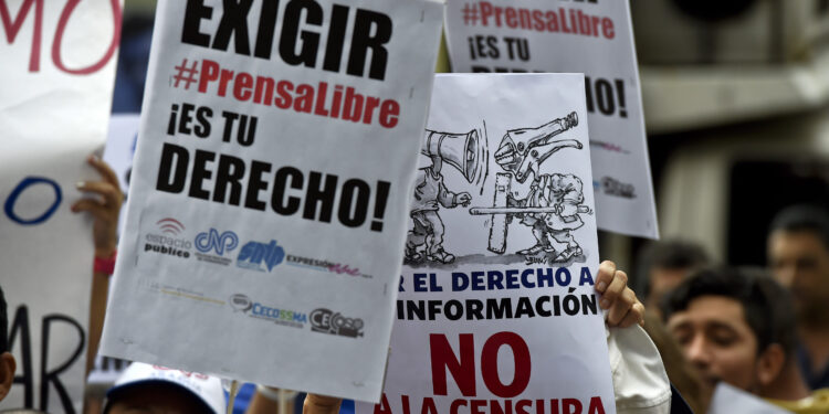 RELE condenó la represión contra la prensa en Venezuela