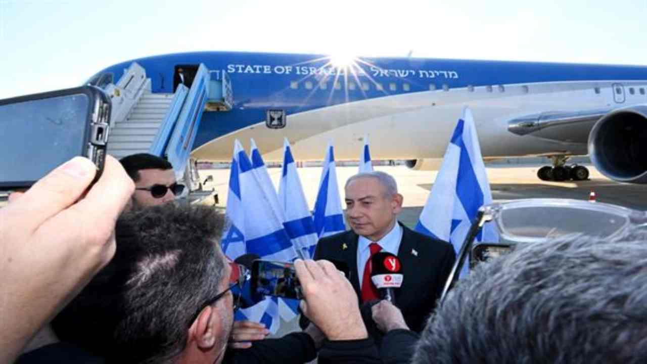 Netanyahu parte rumbo a Washington para reunirse con Donald Trump
