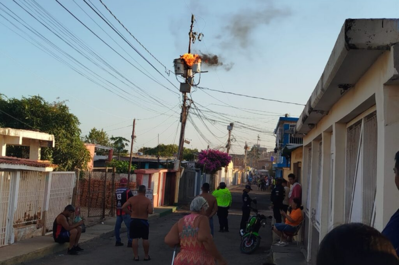 Avería de transformador deja a 17 familias sin luz en Maracaibo