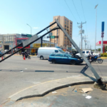 Semáforo de la calle 84 con avenida 15 cedió tras ser chocado la noche del 4 de febrero