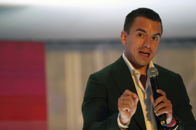 Daniel Noboa denuncia irregularidades en el conteo de votos y amenazas en Ecuador