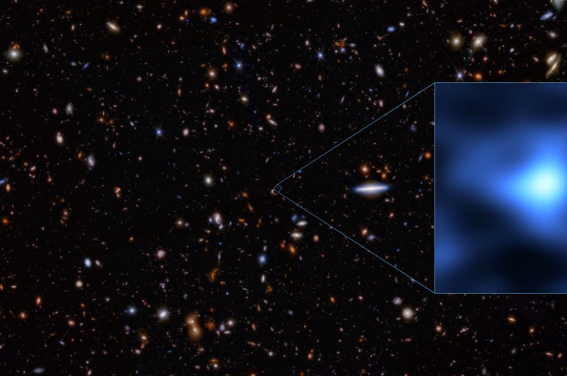 Detectan oxígeno en la galaxia más lejana conocida