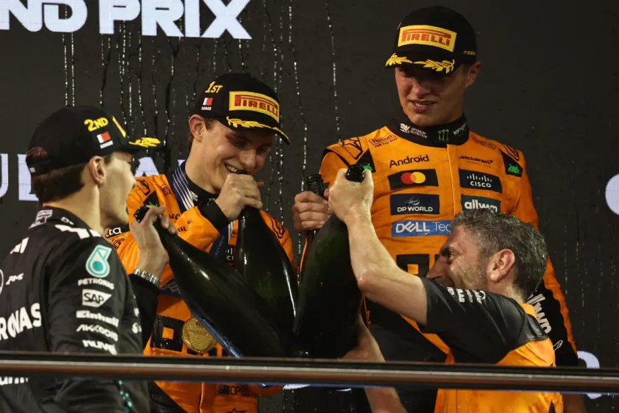 Fiesta de McLaren en Baréin: Oscar Piastri ganó la carrera y Lando Norris sigue líder
