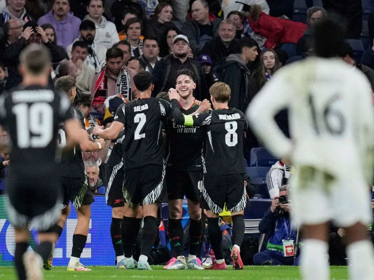 ¡No hubo remontada! Arsenal ganó en el Bernabéu y avanza a las semifinales
