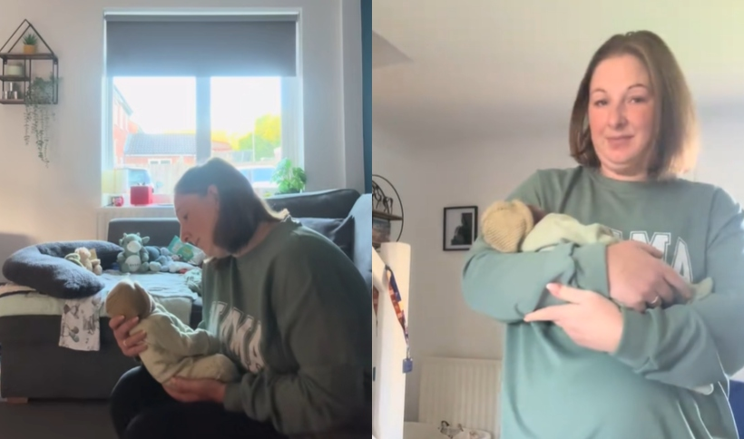 Viral | Su hijo nació muerto y lo cuidó varios días como si estuviera vivo: el caso que conmociona las redes