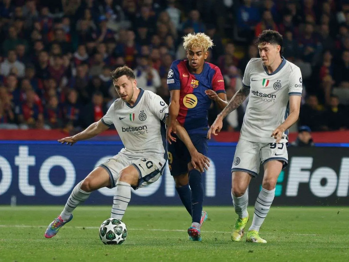 Barcelona e Inter empatan 3-3 en un vibrante duelo de semifinales de Champions League
