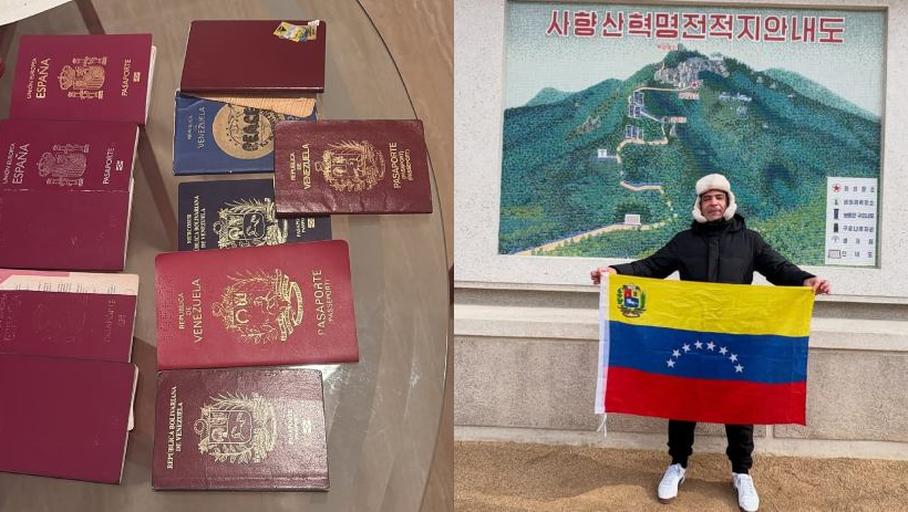 Nicolás Maza se convierte en el primer venezolano en visitar todos los países del mundo