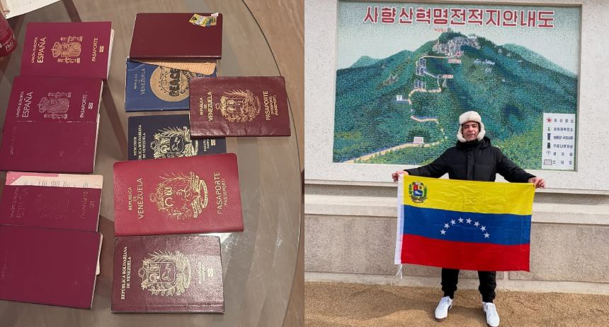 Nicolás Maza se convierte en el primer venezolano en visitar todos los países del mundo