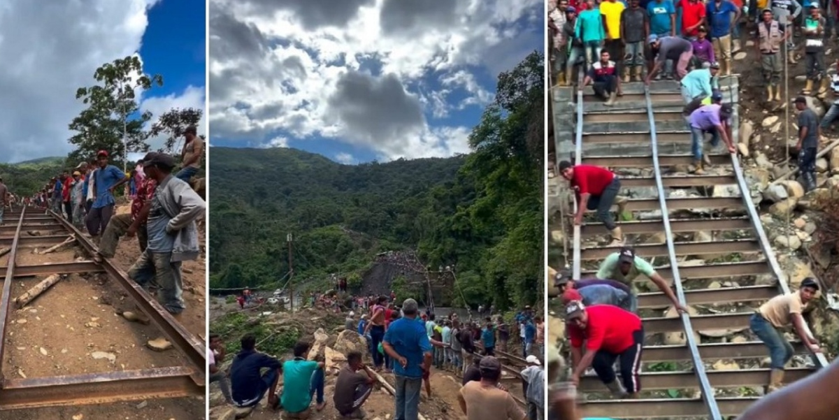 Campesinos de Lara y Portuguesa construyen puente histórico sin apoyo estatal