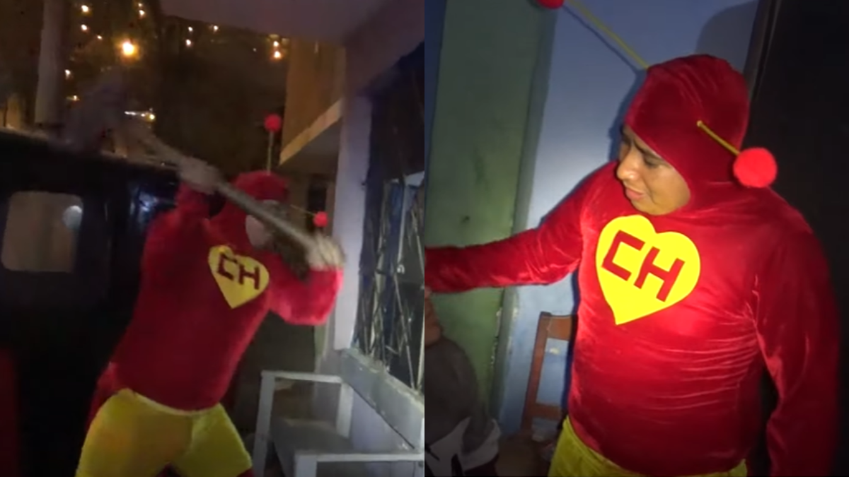 Un “Chapulín Colorado” real: policía peruano se disfraza para capturar a banda criminal