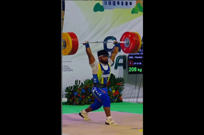 Keydomar Vallenilla impone récord panamericano y se corona campeón en Cali 2025