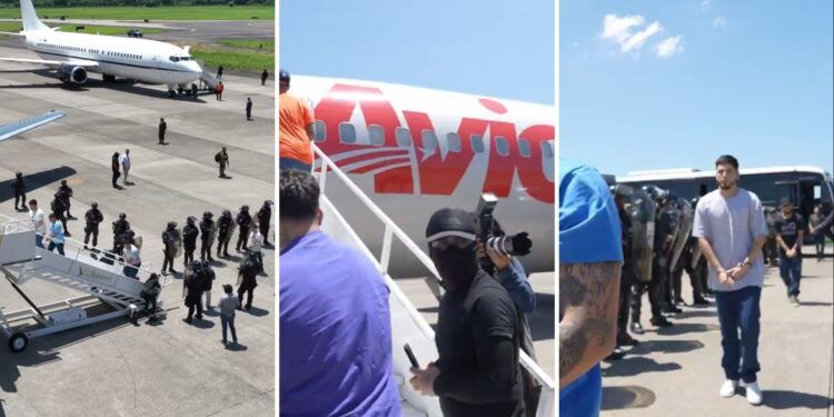 Bukele divulga imágenes de la entrega de todos los venezolanos detenidos en el CECOT: “Esta operación es el resultado de meses de negociaciones”